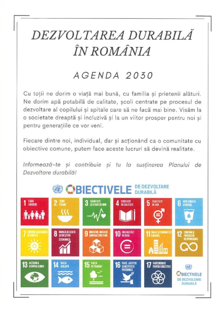 Dezbatere Regională privind progresul în implementarea Strategiei Naționale pentru Dezvoltarea Durabilă a României 2030